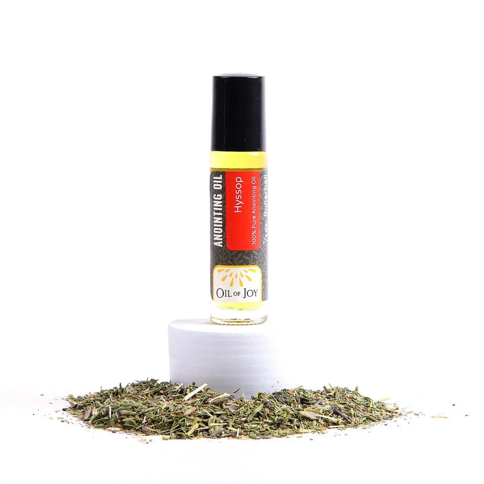 Anointing Oil - Hyssop - 1/3 Oz Roll-On by Swanson Christian Products, product view 2