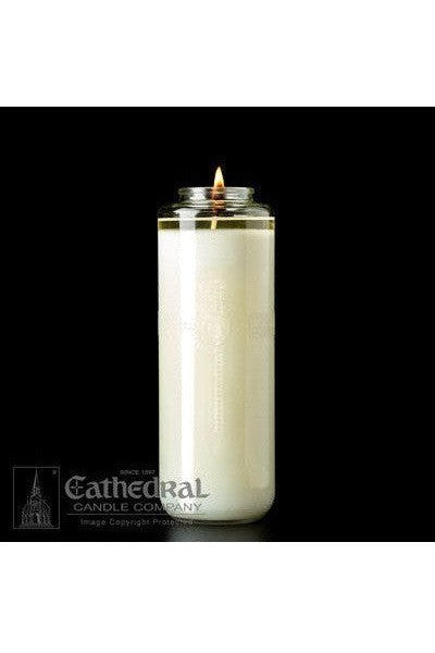 8-Day Glass 51% Beeswax Domus Christi by Anchor Christian Distributors
