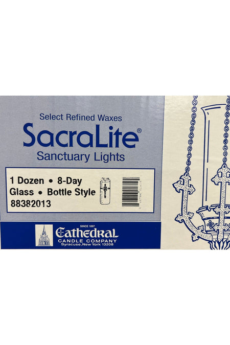 8-Day Glass SacraLite by Anchor Christian Distributors, product view 2