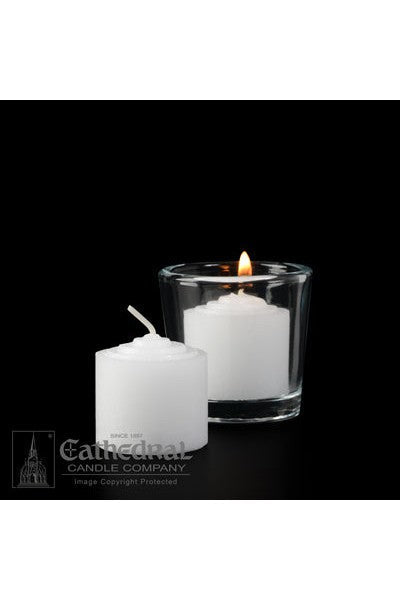8-Hour Straight Side Votive Lights by Anchor Christian Distributors