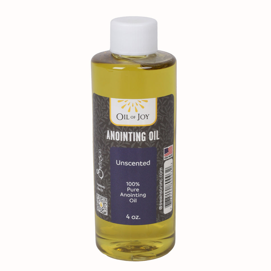 Anointing Oil – Unscented – Refill – 4 Oz