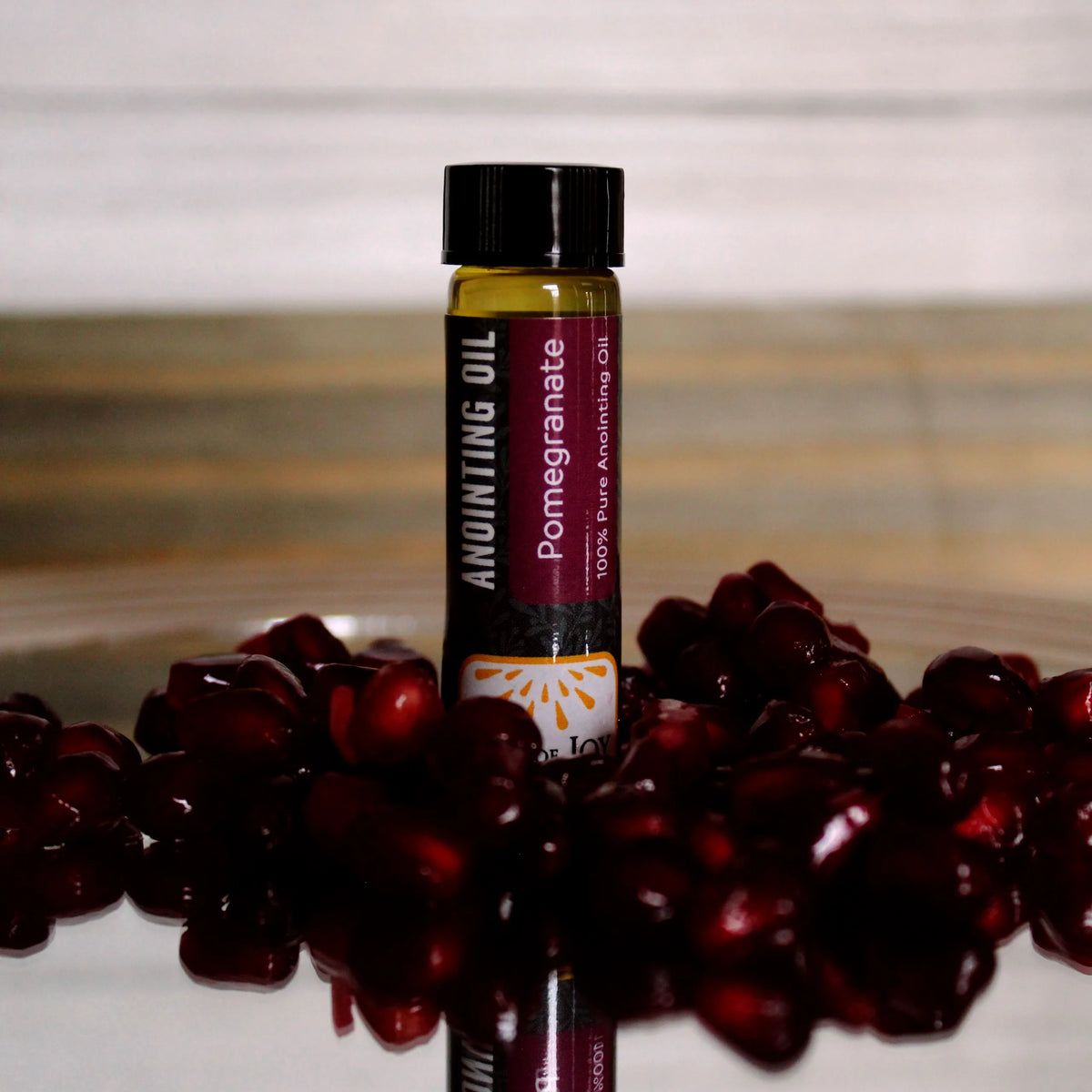 Anointing Oil - Pomegranate - 6 Pack - 1/4 oz by Swanson Christian Products, product view 4