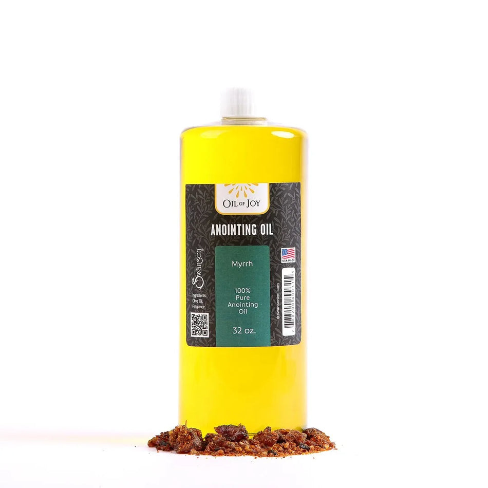 Anointing Oil – Myrrh – 32 Oz
