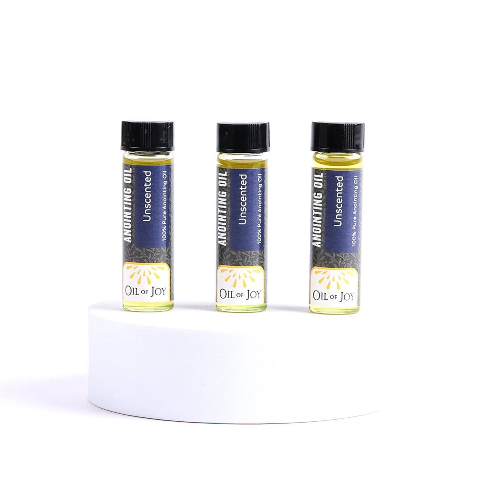 Anointing Oil – Unscented Display – Pack of 12
