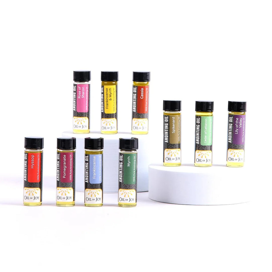 Anointing Oil – Scented Assortment Display – Pack of 12
