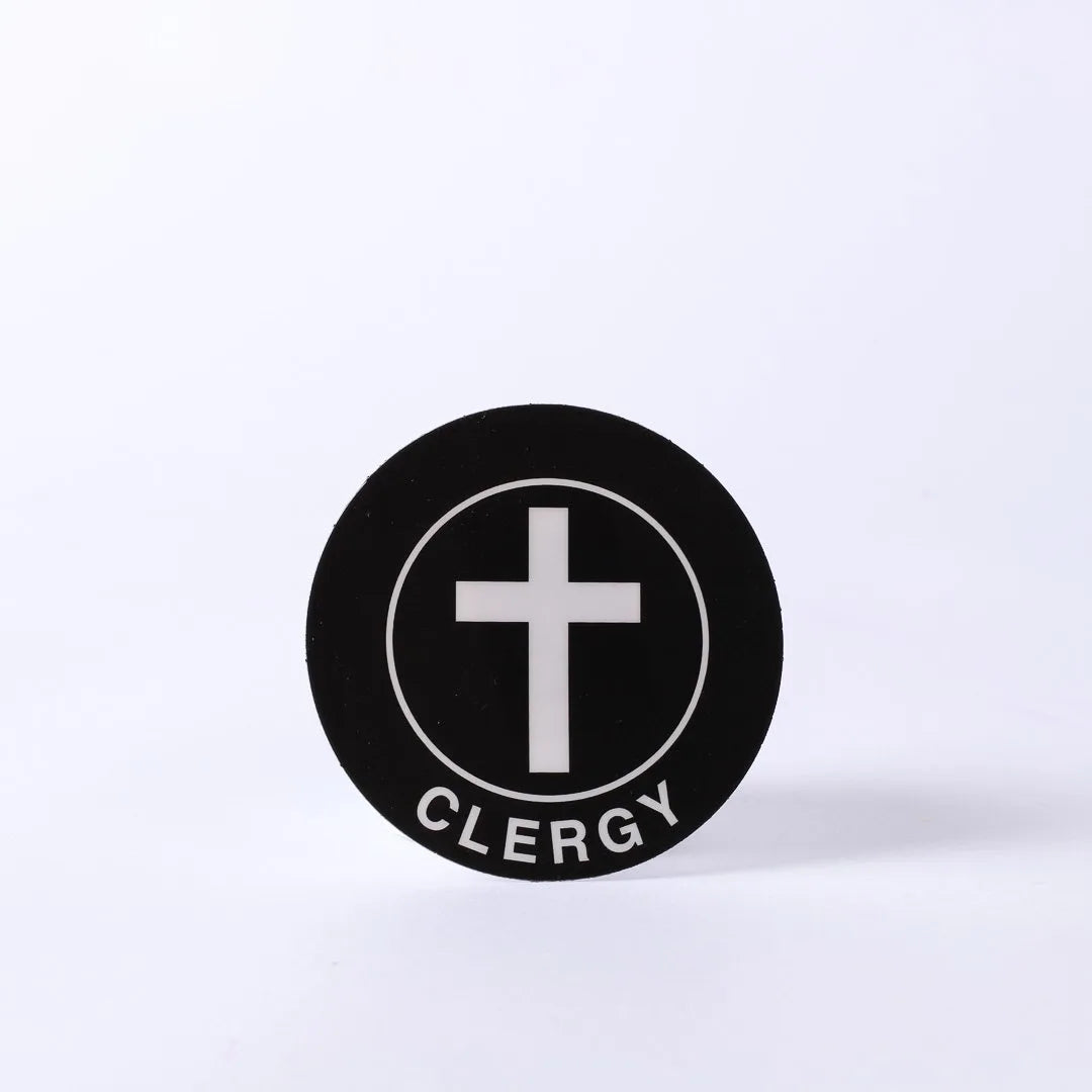 CLERGY STATIC CLING PK6