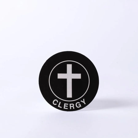 CLERGY STATIC CLING PK6