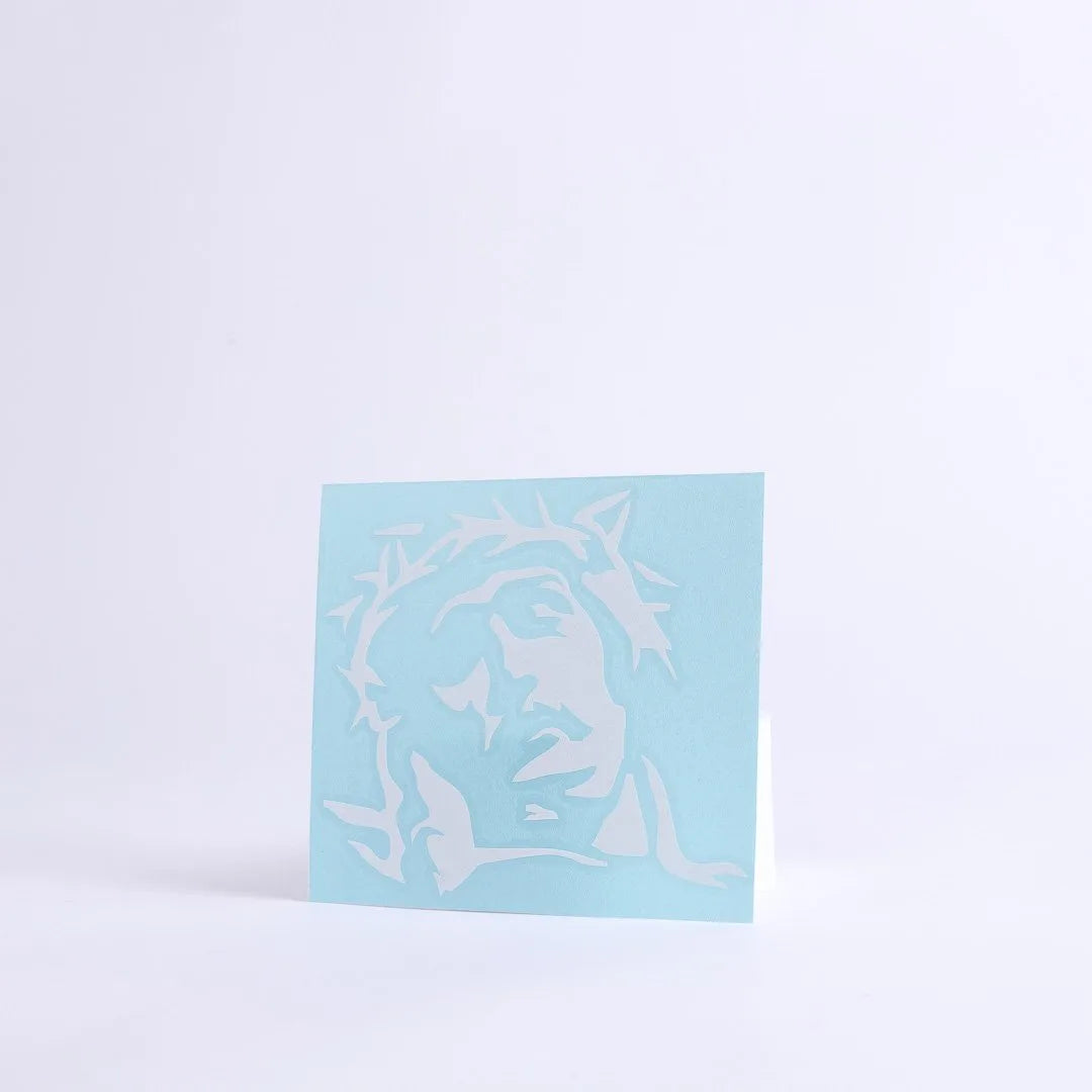 DECAL VINYL HEAD OF CHRIST