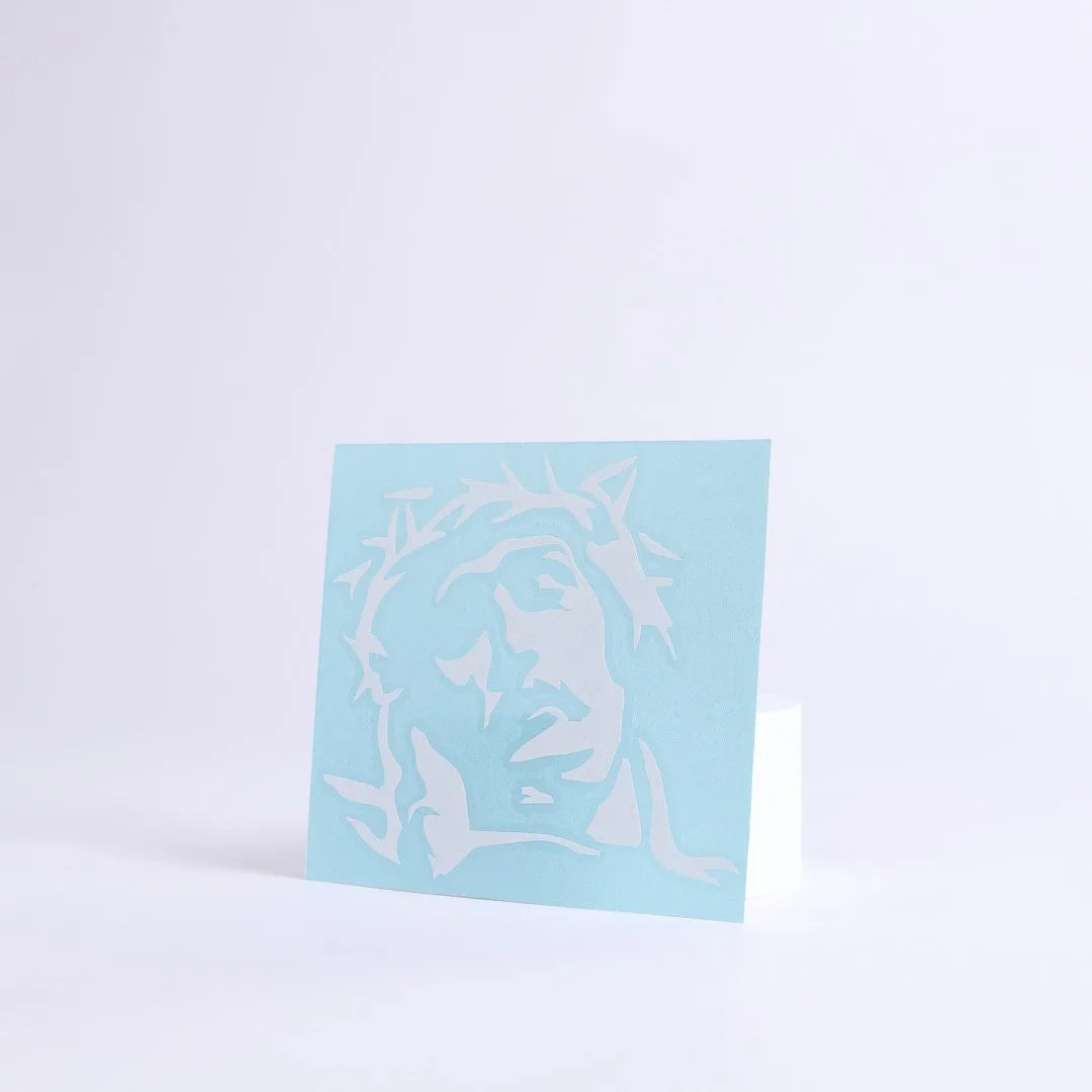 DECAL VINYL HEAD OF CHRIST