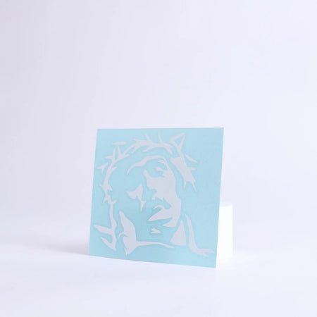 DECAL VINYL HEAD OF CHRIST