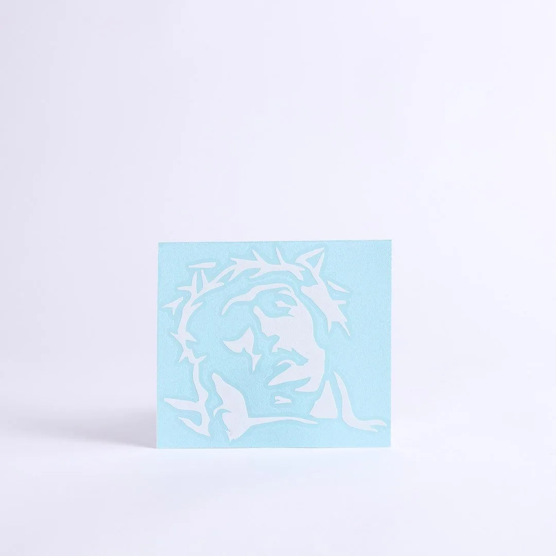 DECAL VINYL HEAD OF CHRIST