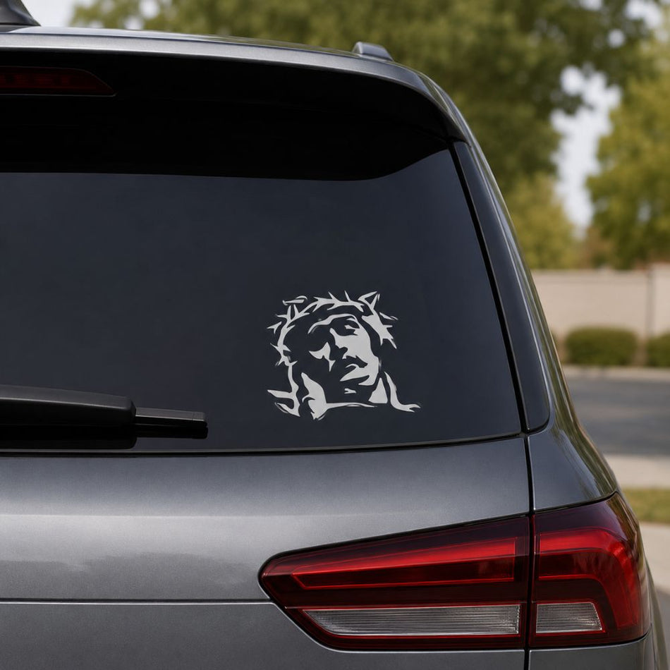 Vinyl Head of Christ Decal by Swanson Christian Products