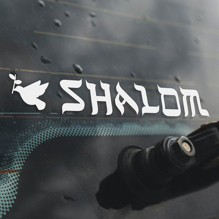 DECAL VINYL SHALOM DOVE