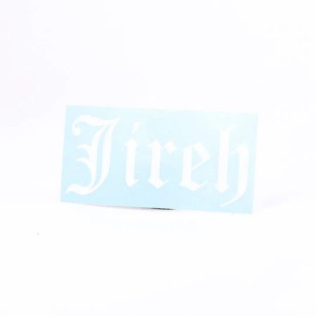 DECAL VINYL JIREH