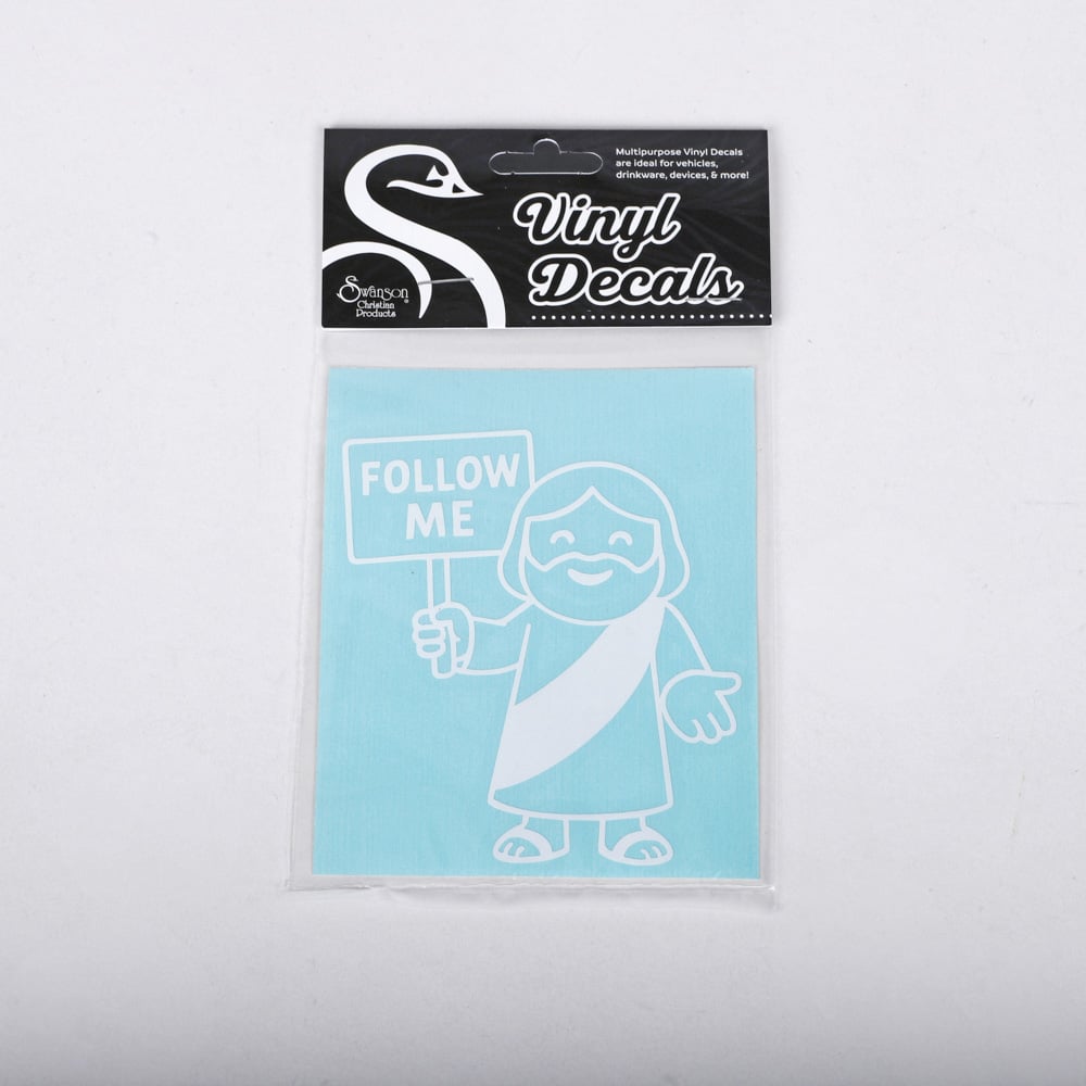 Decal Vinyl Follow Me by Swanson Christian Products, product view 2