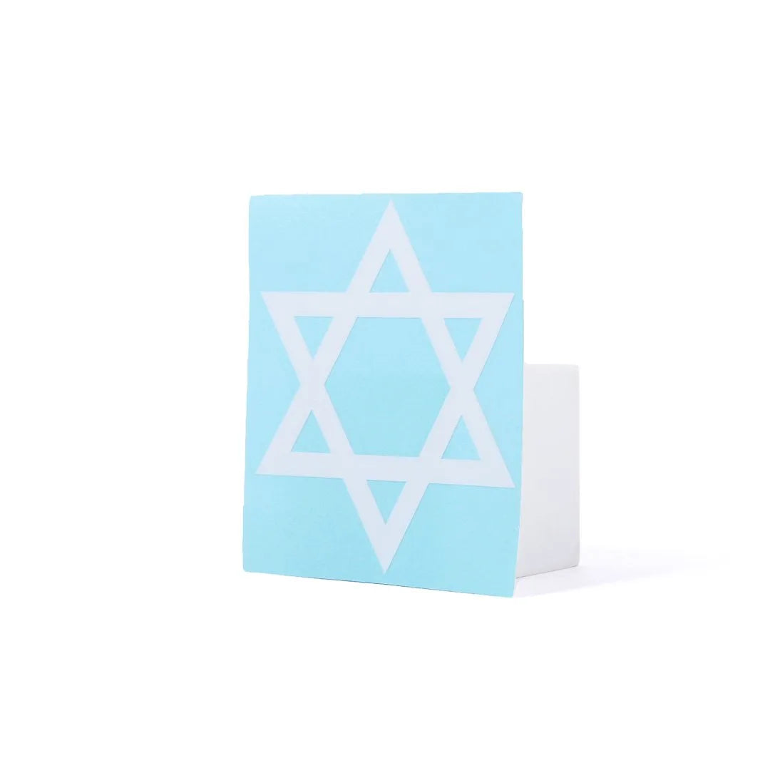 DECAL VINYL STAR OF DAVID