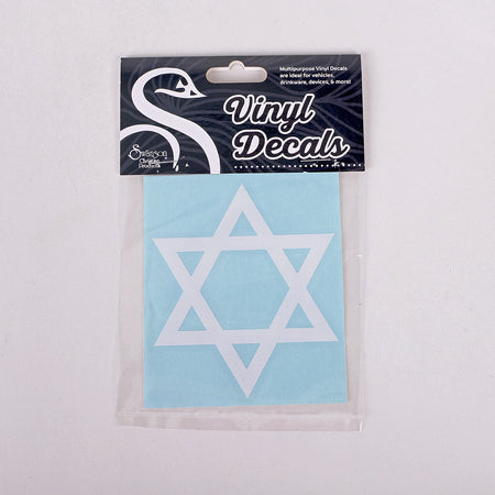DECAL VINYL STAR OF DAVID