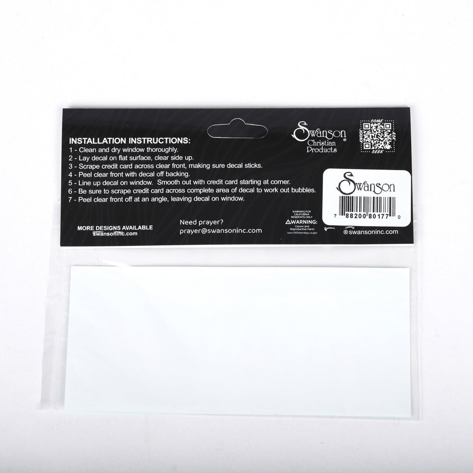 DECAL VINYL YOUR KINGDOM COME