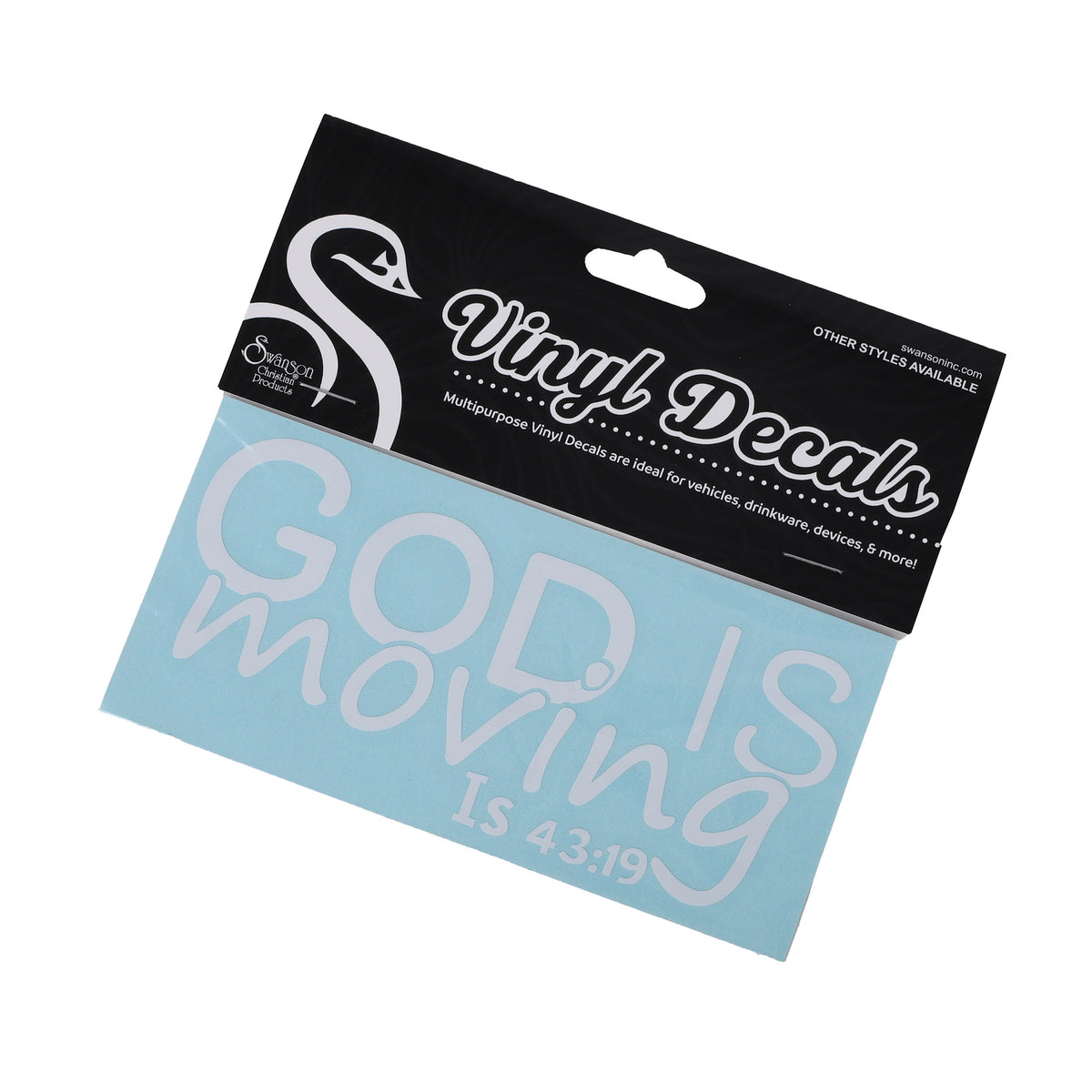 DECAL VINYL GOD IS MOVING