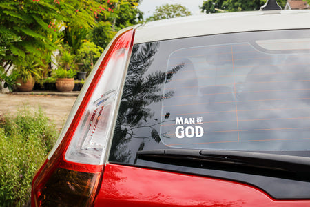 DECAL VINYL MAN OF GOD