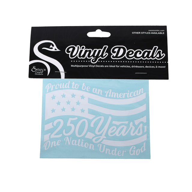 DECAL VINYL USA 250