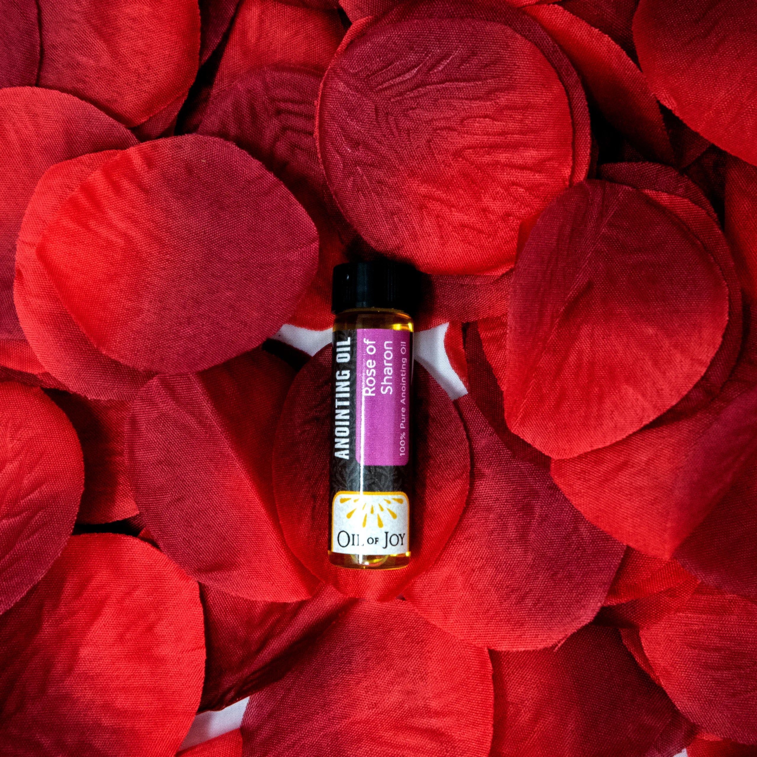 ANOINTING OIL ROSE OF SHARON 1/4 OZ PK6