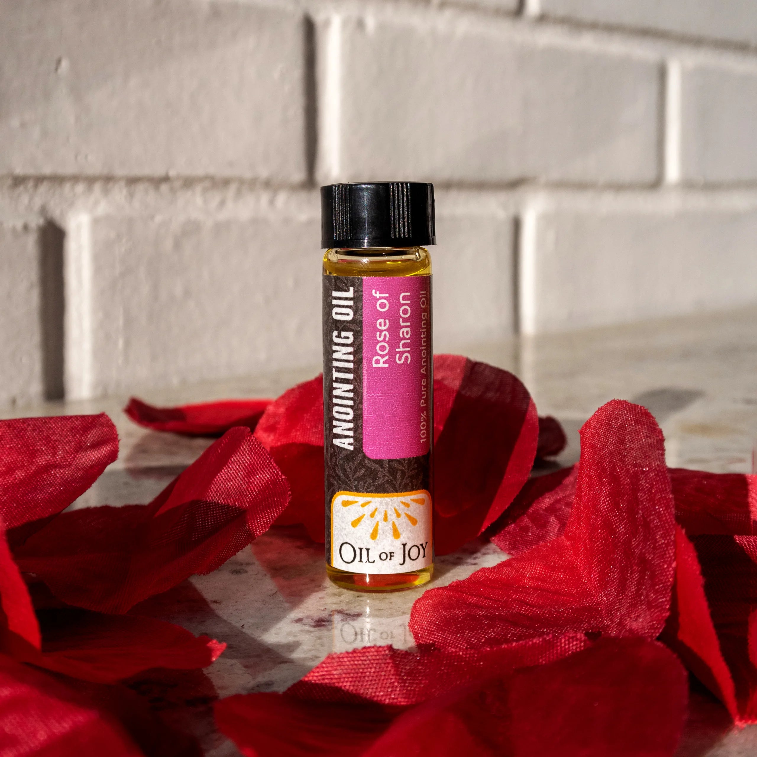 ANOINTING OIL ROSE OF SHARON 1/4 OZ PK6