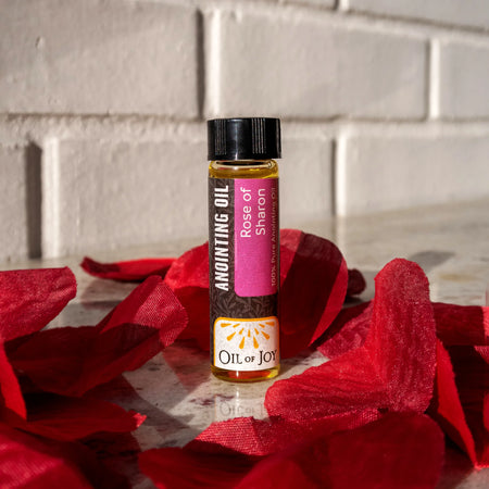 ANOINTING OIL ROSE OF SHARON 1/4 OZ PK6