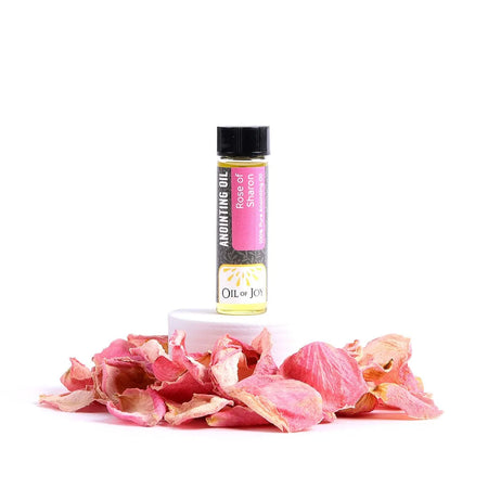 ANOINTING OIL ROSE OF SHARON 1/4 OZ PK6