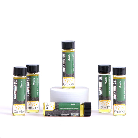 Anointing Oil - Myrrh - 6 Pack - 1/4 oz by Swanson Christian Products, product view 3