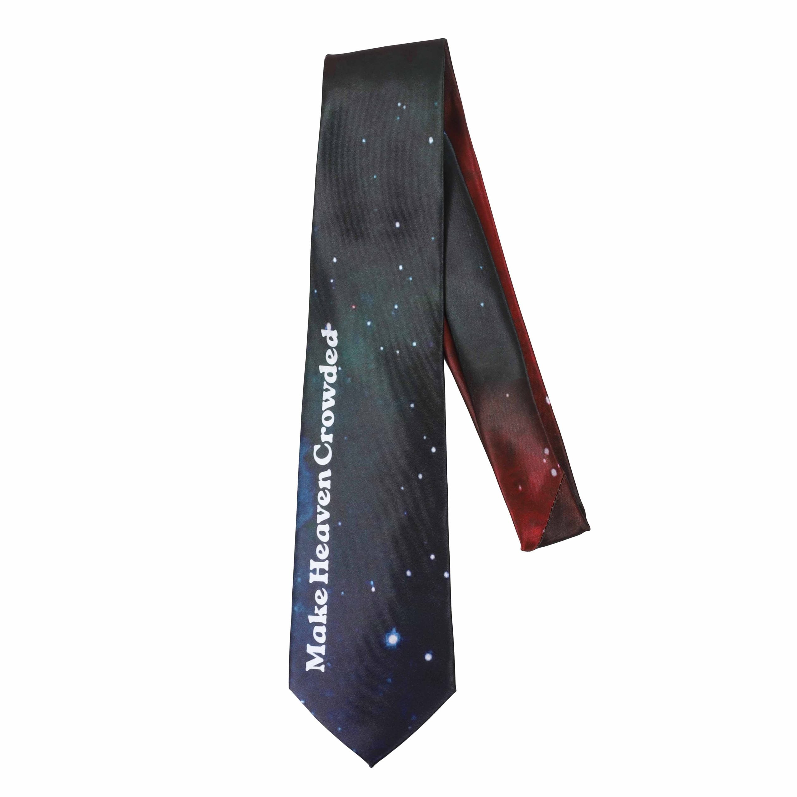 TIE POLYESTER MAKE HEAVEN CROWDED