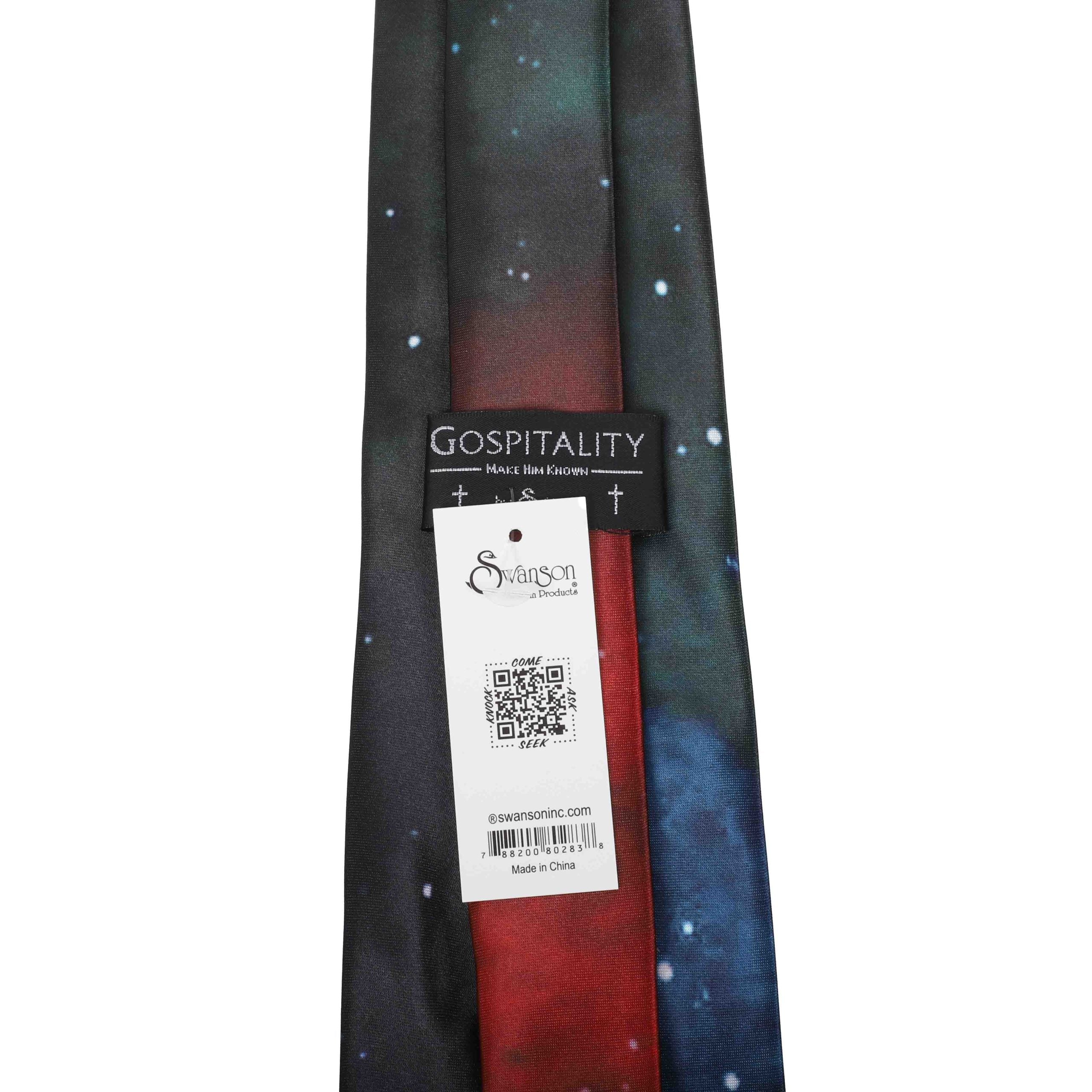 TIE POLYESTER MAKE HEAVEN CROWDED