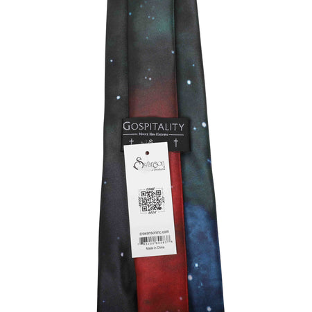 TIE POLYESTER MAKE HEAVEN CROWDED