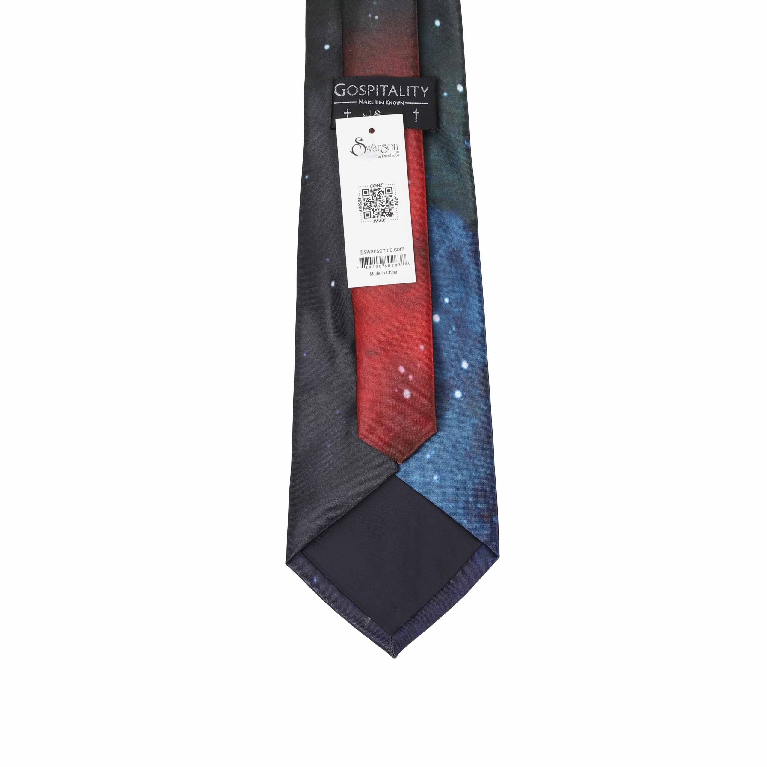 TIE POLYESTER MAKE HEAVEN CROWDED