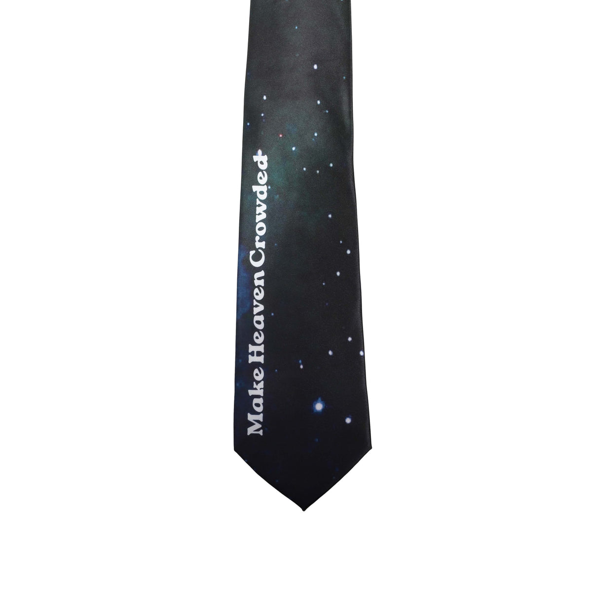 TIE POLYESTER MAKE HEAVEN CROWDED