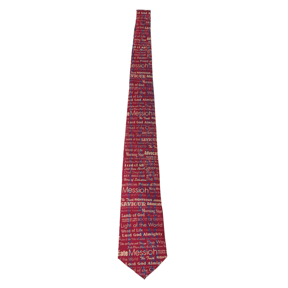 FREEMAN TIE SILK I AM BURGUNDY