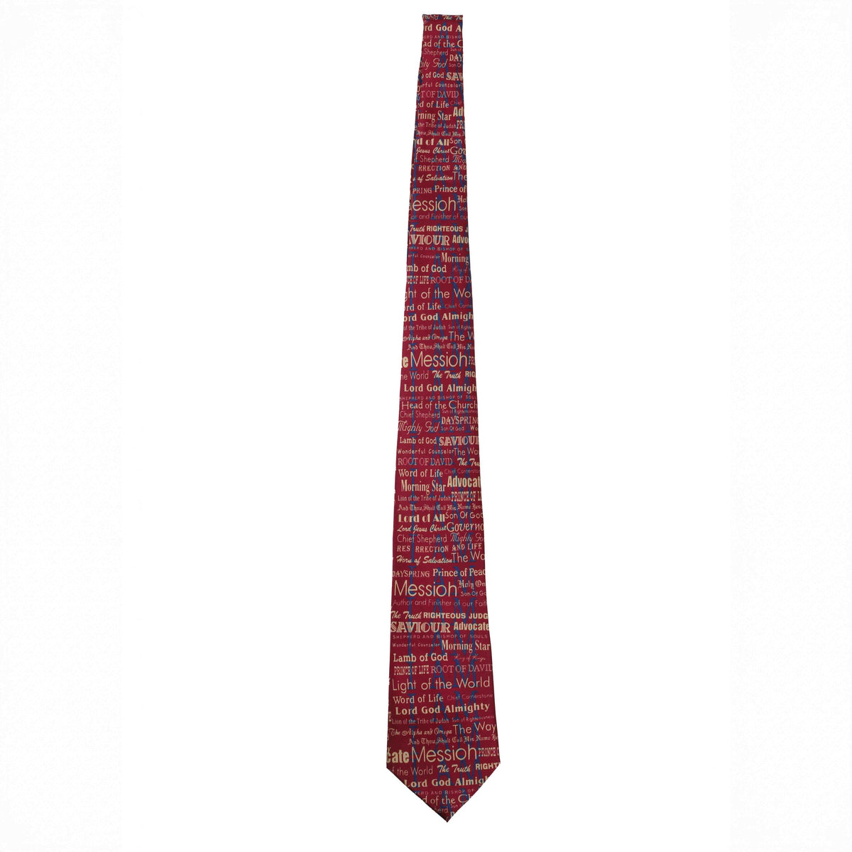 FREEMAN TIE SILK I AM BURGUNDY