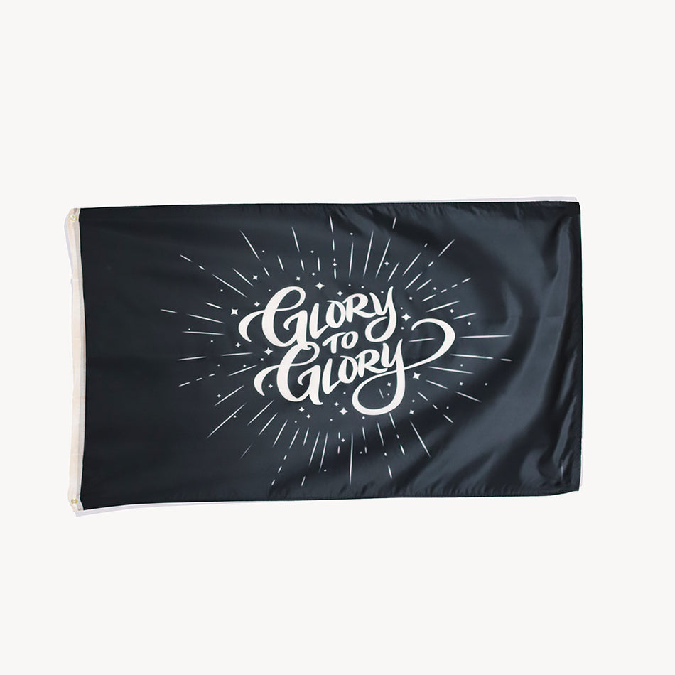 Flag – Glory to Glory – 3Ft x 5Ft