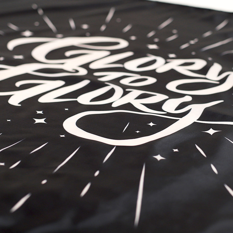 Flag – Glory to Glory – 3Ft x 5Ft