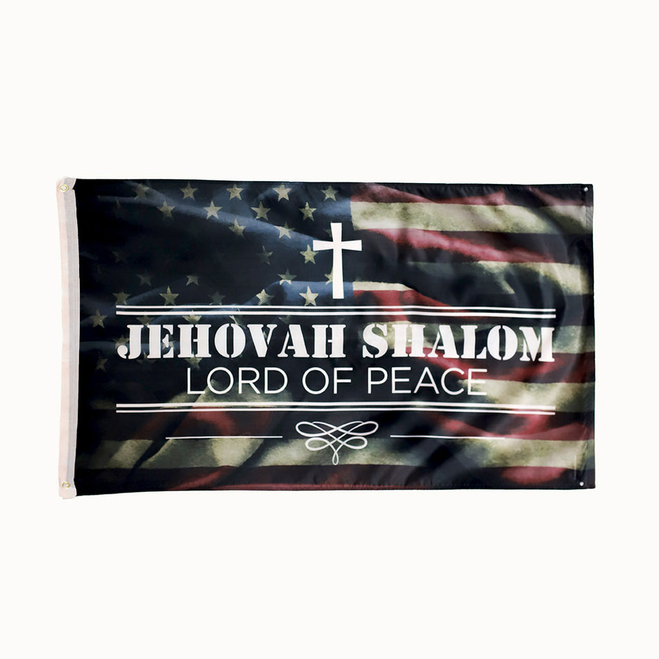 Flag – Jehovah Shalom – 3Ft X 5Ft