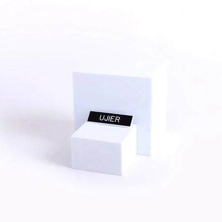 BADGE ENGRAVED SPANISH UJIER / USHER BLACK PIN
