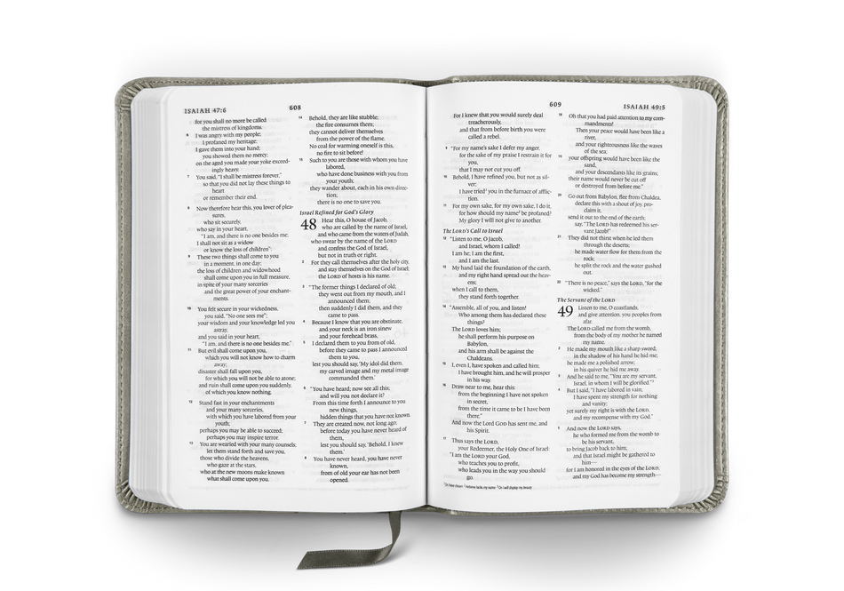 ESV Compact Bible – Imitation Leather by Crossway, product view 2