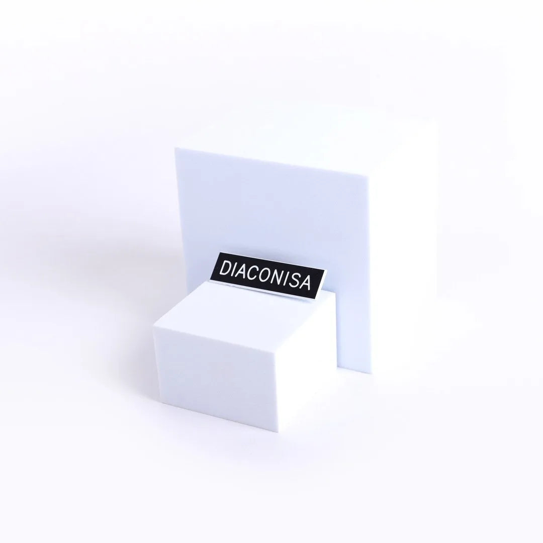 Gold or Black - Engraved Diaconisa - Spanish - Pin Fastener by Swanson Christian Products