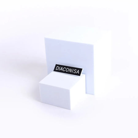 Gold or Black - Engraved Diaconisa - Spanish - Pin Fastener by Swanson Christian Products