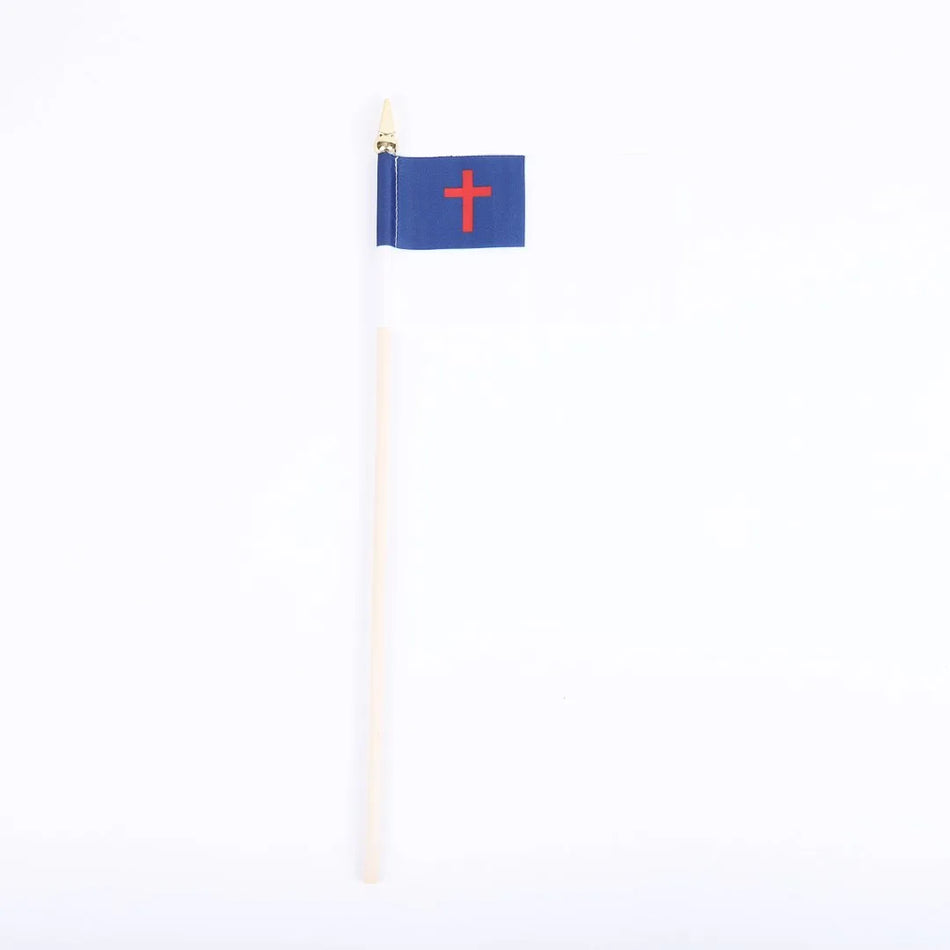 Flag Christian 4Inx6In Pack of 12