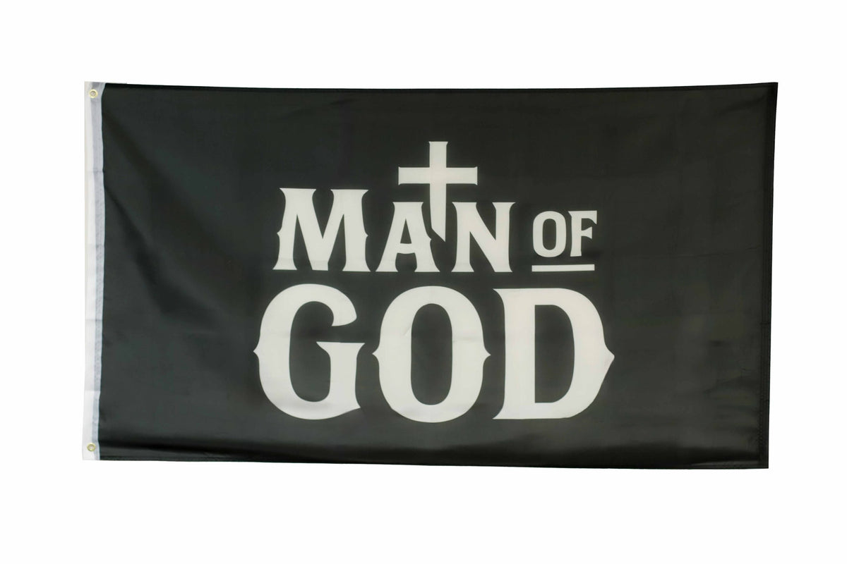 FLAG MAN OF GOD 3ft X 5ft