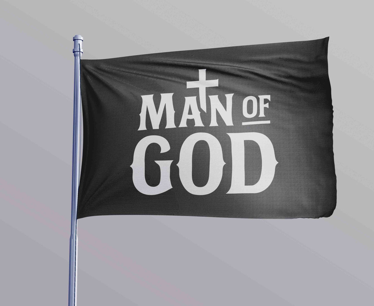 FLAG MAN OF GOD 3ft X 5ft