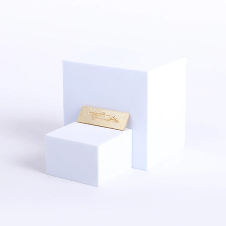Badge Deaconess Metal Goldtone Pin by Swanson Christian Products, product view 2