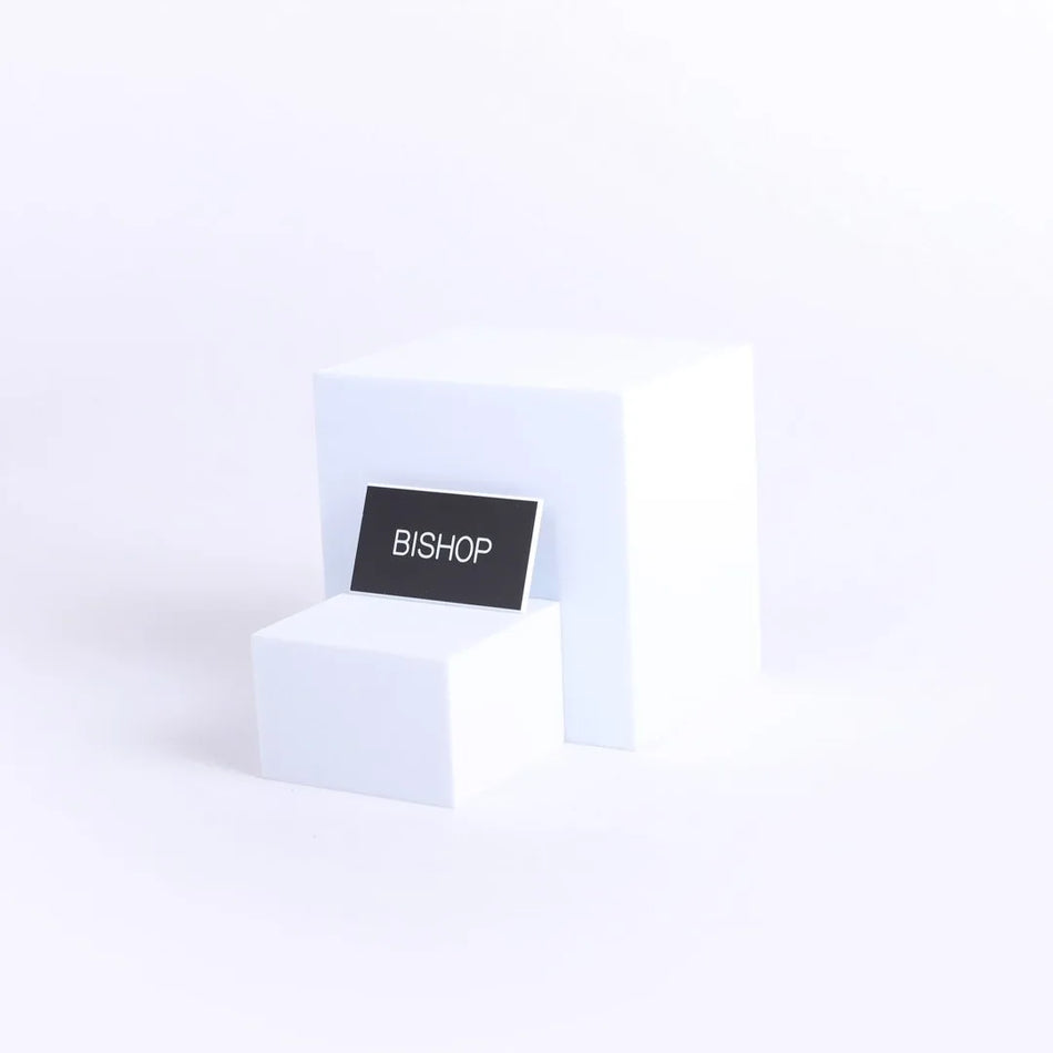 Badge Engraved Bishop Magnet by Swanson Christian Products, product view 2