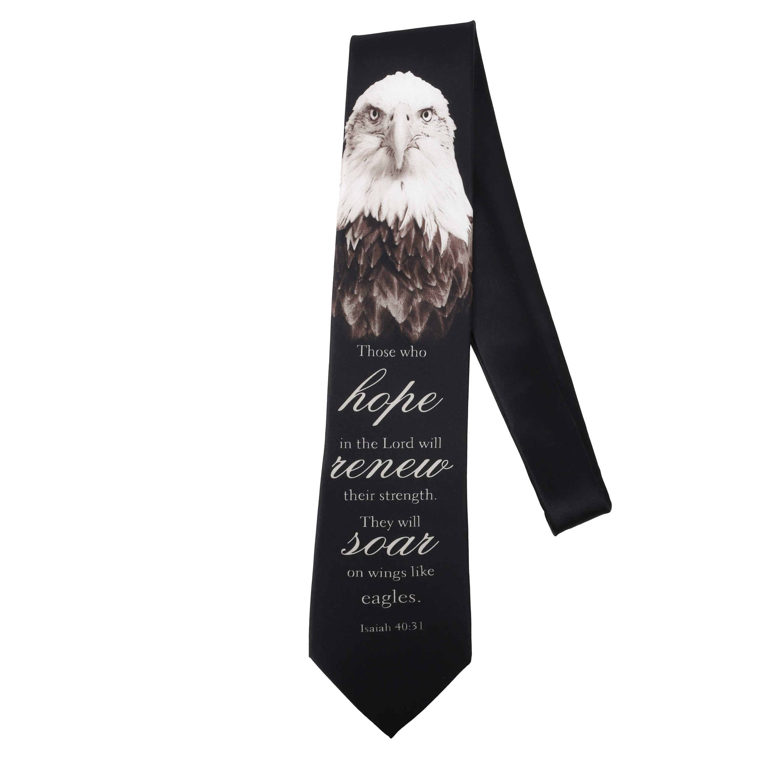 FREEMAN TIE SILK ISAIAH 40:31